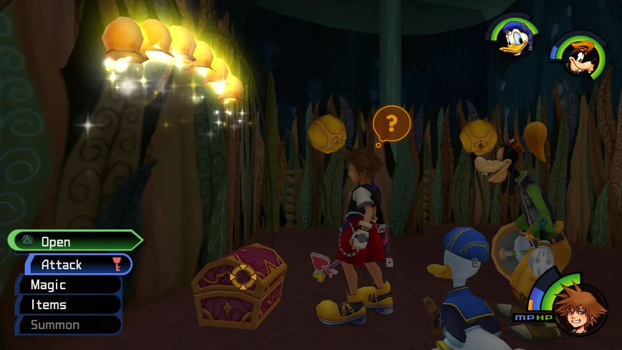 Wonderland Lotus Forest Through the Painting Thunder Plant Chest